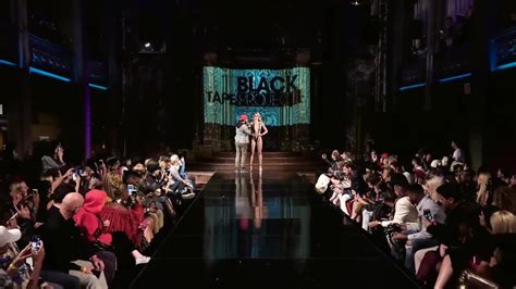 black tape fashion week|More.